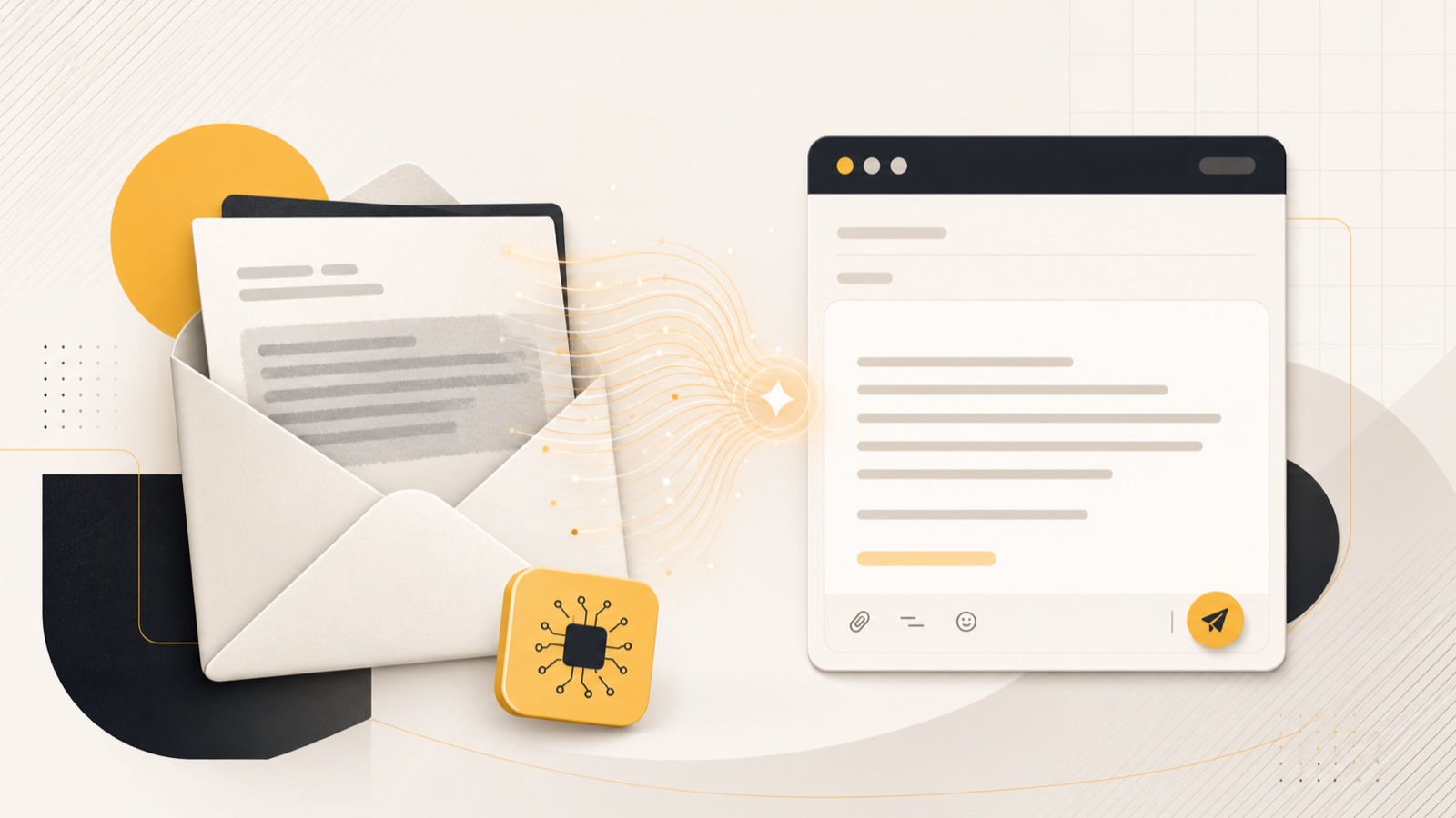 Scrivere una e-mail non è mai stato così semplice